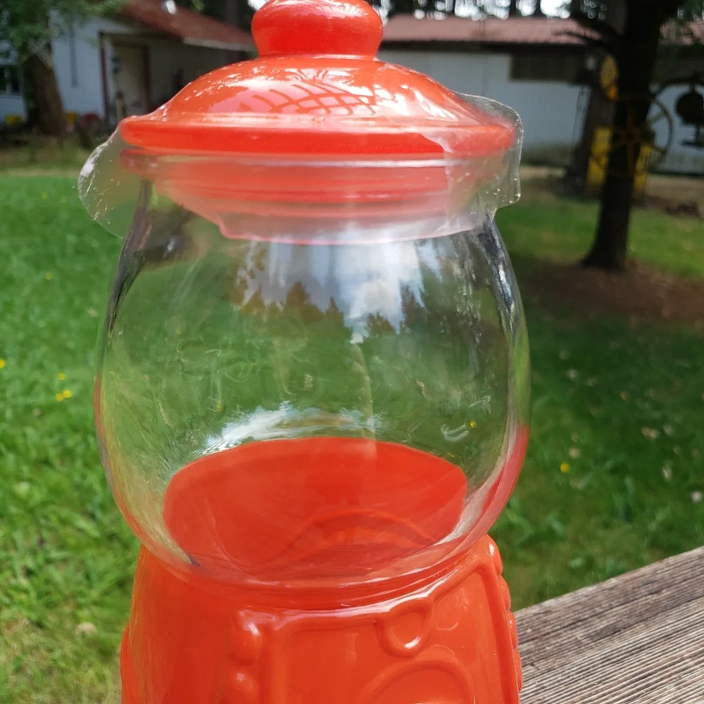 Target RED Gumball Machine - Glass